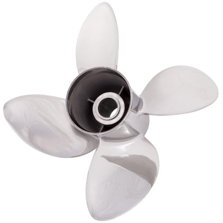 New Stainless Steel Propeller Compatible With Mercruiser Mercury 75-350 HP By Part Numbers 9574-153-22 6Ax-45B76-10-00 6Ax-45B76-20-00 Diameter 15.25 X 22 Pitch LH Rotation Rubex L4