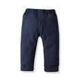 thumbnail image 5 of Traje de vestir para niño, chaleco de caballero, pantalón, camisa a rayas, cárdigan, traje de caballero de cuatro piezas, 5 of 5