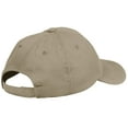 thumbnail image 2 of Port Authority Brushed Twill Cap-One Size (Khaki), 2 of 4