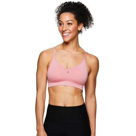 RBX Active Women's Seamless Low Impact Workout Sports (Best Low Impact Sports Bra)