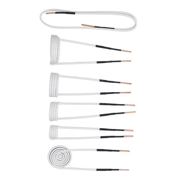 Induction Heater Wires, Heat Resistant Hard Wearing Induction Heater Coils 2.5mm Brass Core  Insulation  for Rusty Bolts Nuts