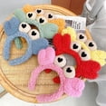 thumbnail image 5 of SPRING PARK Cute Women Cartoon Crab Headband Sweet Hairband Non-Slip Headwear Hair Hoop, 5 of 7