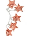 thumbnail image 6 of Perfect Holiday 10 Warm White LED String Light with Rose Gold Small Metal Star B/O, 1.5' Length, for Indoor/Outdoor, Home Décor, 6 of 7