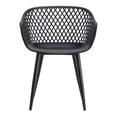 thumbnail image 2 of Moe's Home Collection Chaise d'Extérieur Piazza Noire - Ensemble de Deux, 2 of 7