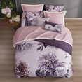 thumbnail image 2 of Bebejan Plum Petal 8 Piece Reversible Comforter & Coverlet Set - Queen, 2 of 11