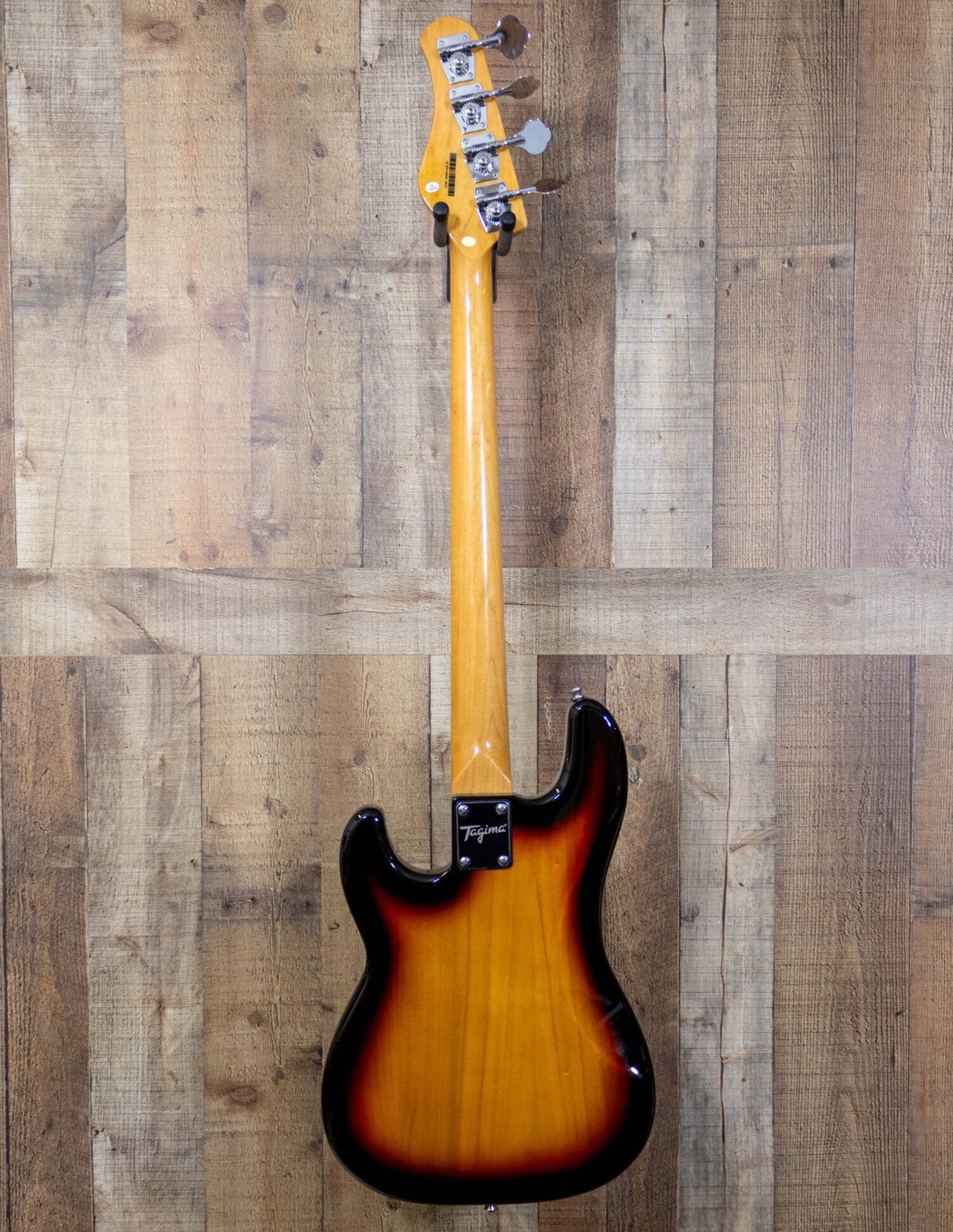 Tagima TW 66-SB-LF/WH Electric Bass Guitar - Sunburst