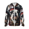 thumbnail image 2 of Lsque Pirate Bulldog On Deck UPF 50+ Lightweight Sun Protection Men's Women's Long Sleeve Shirt, Hoodie Performance -3X-Large, 2 of 9