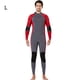 thumbnail image 2 of Trituras Ultrathin Manga larga Pantalones largos Traje de baño Una pieza Profesional impermeable espesado para nadar Snorkeling Surfing Man / Red L sidaley OD017133-33, 2 of 7