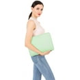 thumbnail image 5 of Mosiso Laptop Sleeve for MacBook Air 15 inch M3 A3114 M2 A2941 Lenovo Dell HP Asus Acer, Protective Neoprene Notebook Bag with Small Case, Honeydew Green, 5 of 5