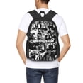 thumbnail image 4 of One Direction Backpack,3d Print Laptop Backpack Lightweight Casual Daypack Bookbag Multi-Function Travel Backpack 16.5 In, 4 of 7