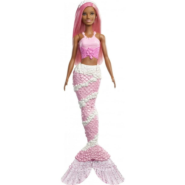 Barbie Dreamtopia Mermaid Doll with Long Pink Hair - Walmart.com - Walmart.com