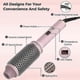 thumbnail image 5 of 100-240V Portable Hair Curling Iron 1.5' Tourmaline Ceramic Barrel with 30s Fast Heat & Negative Ion - 5 Heat Settings 120-210C, Auto Shut-O, 5 of 5