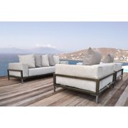 Solis Patio Nubis Deep Seating Sofa with Cushions