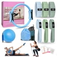 thumbnail image 1 of Kit Pilates Essentials DICYWUDI para mujeres hogareñas con 6 bandas, 1 of 8
