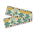 thumbnail image 7 of Yayeee Table Runner 70 inches Long Home Kitchen Dinning Party Decoration, Beige Clover Pattern, 7 of 7