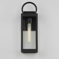 thumbnail image 3 of 40314CLBK Maxim Lighting Nassau Vivex - 1 Light Outdoor Wall Lantern-16 Inches Tall and 5 Inches Wide-Black Finish, 3 of 5