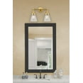 thumbnail image 3 of 208-SG-G64 Innovations Lighting Cone - 2 Light Bath Vanity In Industrial Style-10 Inches Tall and 16 Inches Wide-Satin Gold Finish-Seedy Glass Color, 3 of 4