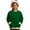 a-Dark Green41, variant on FINALGANG Boys Girls Sweatshirt Kids Solid Color Crewneck Sweatshirt With Fuzzy Trim Kangaroo Pocket Long Sleeve Soft Relaxed Fit Pullover For Festive Daily Wear Activities Trendy Top