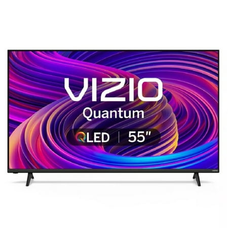 Restored VIZIO 55" Class Quantum 4K QLED HDR Smart TV (NEW) M55Q6-L4 (Refurbished)