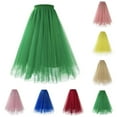 thumbnail image 3 of Tutus Skirts for Women Girls - Layered Tulle Ballet Skirts Fluffy Skirt Ballet Tutu Skirt Petticoat Women's Girls Party Favor Dance Tulle Skirts Tulle Tutu Skirts Party Festival Carnival, 3 of 3