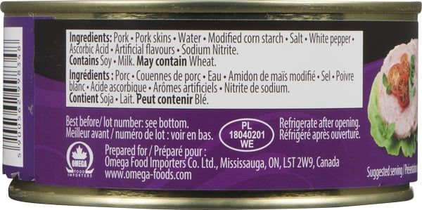 Pain de Viande de Porc SOKOLOW, Boîte 300 g Pain de porc SOKOLOW