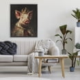 thumbnail image 3 of Stupell Industries Traditional Royal Swine Portrait Black Floating Frame Canvas Art, 25 x 31, by Svetlana Aleynikova, 3 of 8