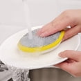 thumbnail image 6 of HOOWIFFY Large Double-Sided Kitchen Cleaning Sponges, Non-Scratch Scrub Pads, Multi-Color, and Efficient for Home and Kitchen Use, 6 of 8