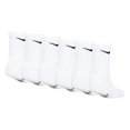 thumbnail image 2 of Kids Nike 6-Pack Dri-FIT Performance Crew Socks Color: Jade Ice Size: 5-7, 2 of 4
