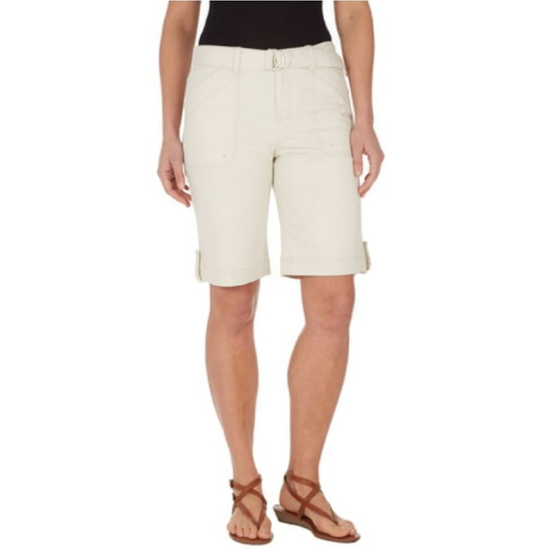 Gloria Vanderbilt Gloria Vanderbilt Women's Sierra Belted Bermuda