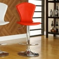 thumbnail image 2 of Home Elegance 1148WHT Ride White Airlift Swivel Stool - Set of 2, 2 of 3