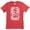 Red Shirt, variant on Bulldogs Shirt for Adults and Teens School Spirit Tee for Athletes Students and Teachers Black Shirt Adult Medium