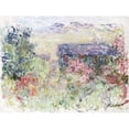 thumbnail image 3 of Monet, Claude 14x12 Black Modern Framed Museum Art Print Titled - The House Through the Roses, 3 of 5