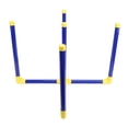 thumbnail image 1 of Cornhole Set, 3 in 1 Interactive Toss Ring Game  for Indoor Outdoor, 1 of 7