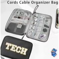 thumbnail image 3 of Bolsa organizadora electrónica COSHAYSOO negra para mujer, 3 of 5