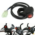 thumbnail image 5 of Handlebar light On Off Switch Waterproof for Motorcycle ATV Headlight Fog Spot, 5 of 11