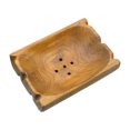 thumbnail image 2 of Jabonera de madera con patas elevadas, organizador de jabón rústico antideslizante, bandeja para guardar jabón Estilo A, 2 of 9