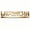 CT064-Gold, variant on Custom Car Stickers, Stainless Steel Hard Industrial-Style Lines Car Stickers, Personalized Name & Text Emblem, Waterproof Metal Decal for Cars, Vans, Boats, Bicycles, Refrigerators, Walls & Doors