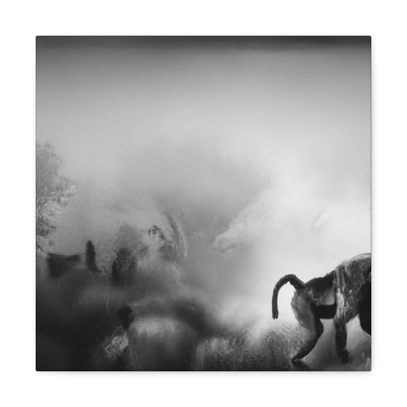 Baboon Surreal Dream - Canvas