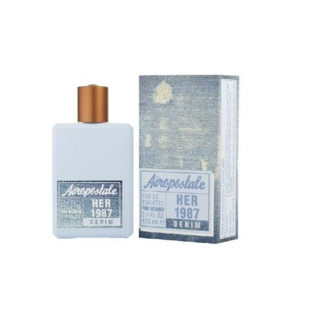 Aeropostale Her 1987 Denim Perfume 3.4 oz Eau De Toilette Spray
