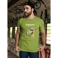 thumbnail image 2 of Modern Davidtechno Style T-Shirt Men -Image by Shutterstock, Male XX-Large, 2 of 4