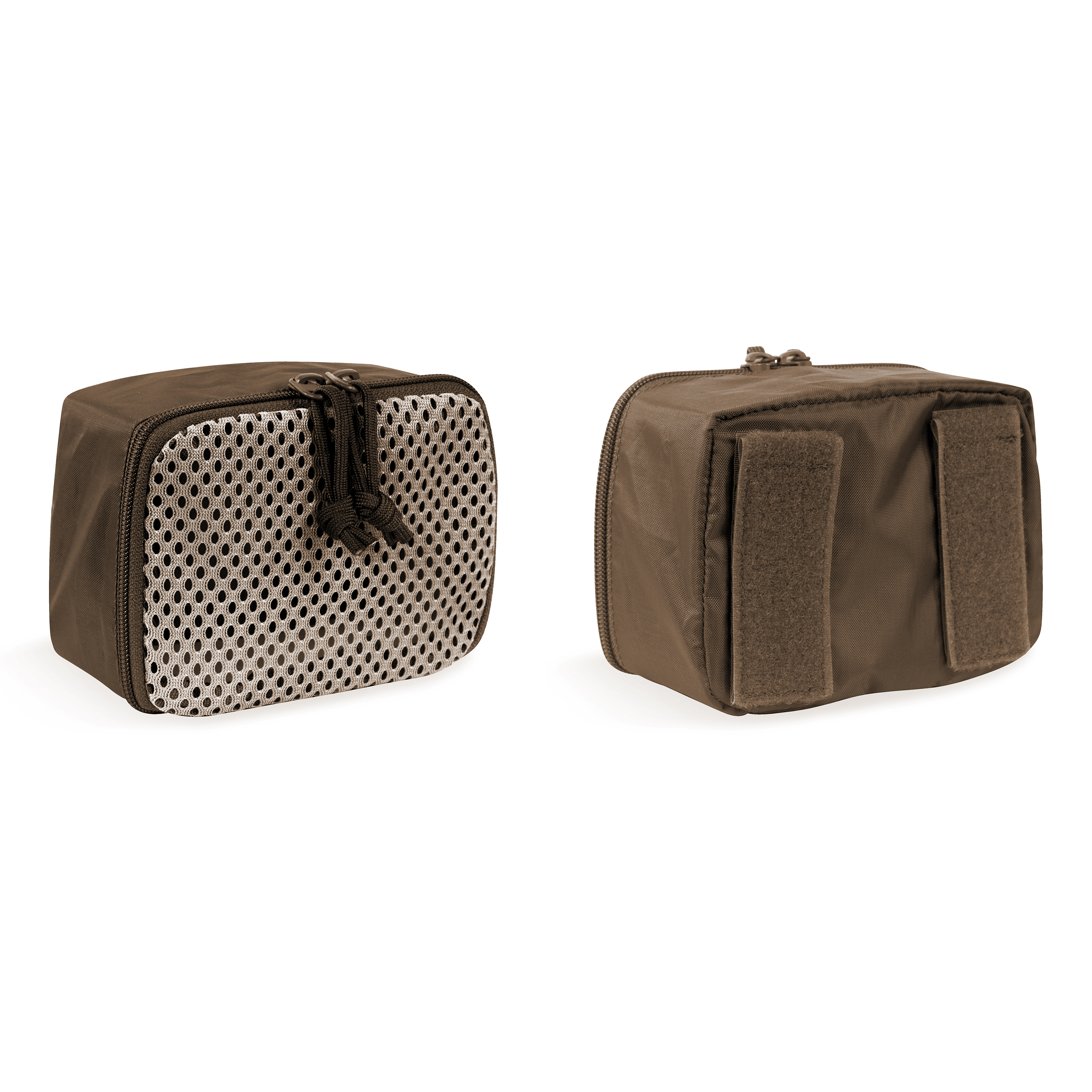 Tasmanian Tiger Modular Pouch Set, Tactical Packing Cubes, Zipper Gear Organizers, Coyote