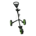 thumbnail image 3 of  Cart, Light Aluminum Frame Ergonomic Adjustable height 3 Wheeled  Bag Cart  For Practice, 3 of 8