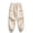 Beige, variant on WIZUTIZ Men's Cargo Pants Casual Lightweight Waterproof Athletic Joggers Elastic Waist Loose Tapered Pants with Pockets