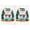 Happy Camper-2, variant on 2 Pcs Funny Kitchen Towels,Happy Camper Microfiber Dish Towels,Kitchen Tea Towels,Kitchen Towel Set (18" X 26")