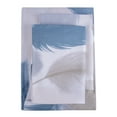 thumbnail image 4 of STP Goods  Grey Feather Cotton Duvet Cover Set of 3 Queen, 4 of 9