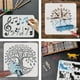 thumbnail image 4 of Plantilla de gimnasia para pintar, 11,8 x 11,8 pulgadas, plantilla decorativa para barras paralelas, plantilla hueca para ejercicios con cuerda de trofeo, plantilla grande con temática deportiva, 4 of 9