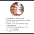 thumbnail image 4 of Gel Nail Extension, protector de uñas para tratar la enfermedad inflamatoria intestinal, color rosa, 15 ml, 4 of 4