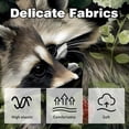 thumbnail image 3 of Raccoon Elegant Velvet Throw Pillows with Unique Patterns for Chair Pillow Covers & Throw Pillow - Set of 2, Available in 16x16, 18x18, & 20x20 inches for, 3 of 6
