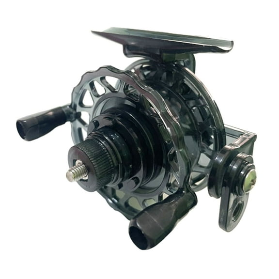 COMEET Line Reels, Portable Fly Ice Fishing Line Reels Winter Ice Fishing Reels Spools Tackle Throwing Wheel Fish Tackle Tool Easy to Use