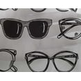 thumbnail image 4 of oneOone Tissu Georgette Viscose Blanc Lunettes Matériel de Robe de Mode Tissu Imprimé Tissu au Mètre 42 Pouces de Large, 4 of 4